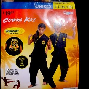 Unisex Cobra Kai Halloween costume size L 10/12